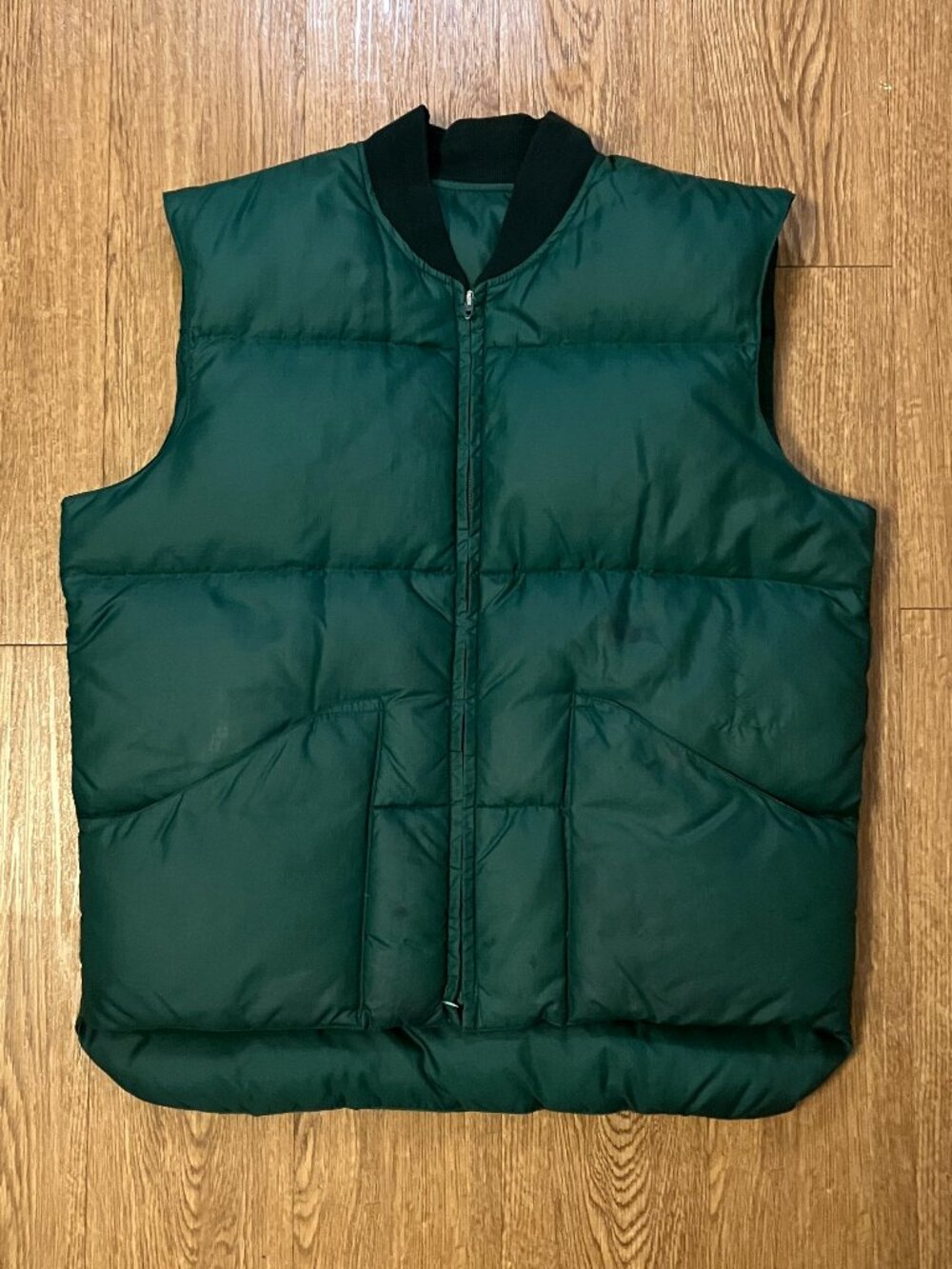 Vintage 70s Duxback Down Puffer Vest Made in USA